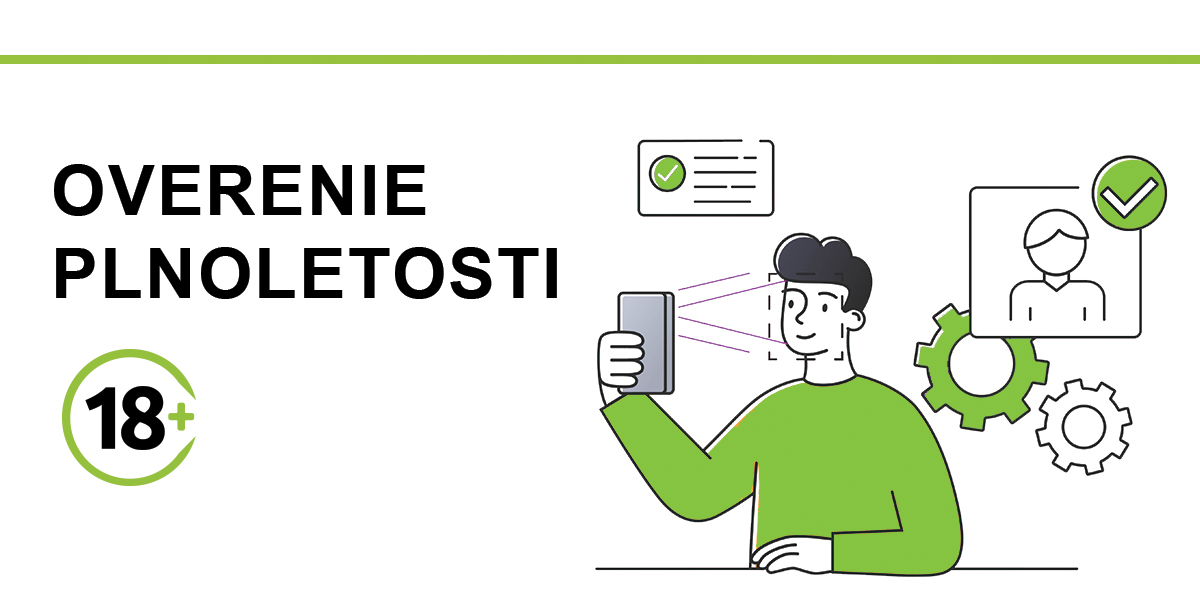  Overenie plnoletosti