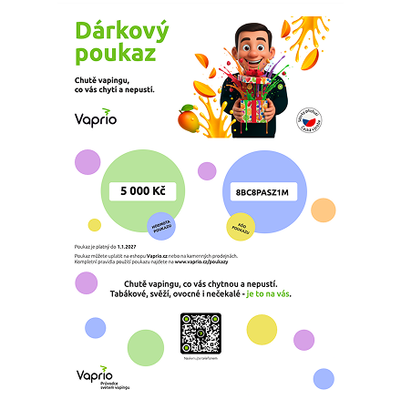 Nevíš, co koupit k Vánocům? Dárkový poukaz Vaprio to zachrání