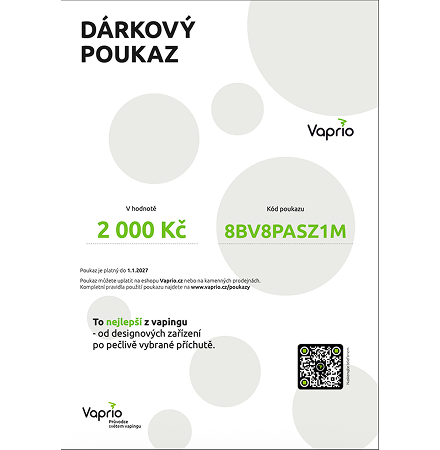 Nevíš, co koupit k Vánocům? Dárkový poukaz Vaprio to zachrání