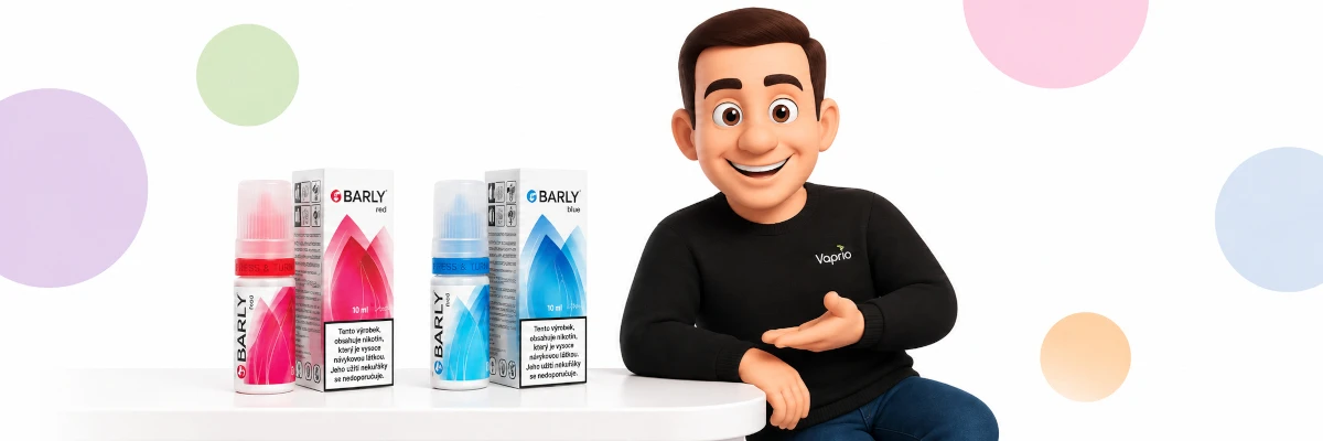 Barly Red vs. Blue: Který liquid zvolit? | Vaprio.cz