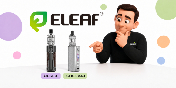 Eleaf iJust X vs. iStick X40: kterou e-cigaretu vybrat?