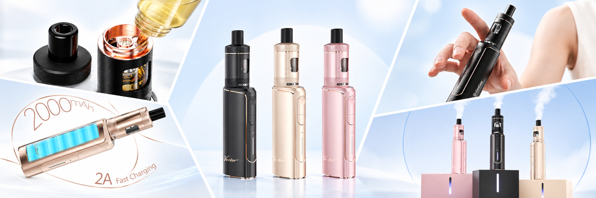 Porovnanie VapeGear e-cigariet: vyberte si správny model | Vaprio.sk