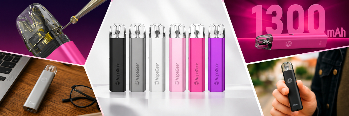 Porovnanie VapeGear e-cigariet: vyberte si správny model | Vaprio.sk