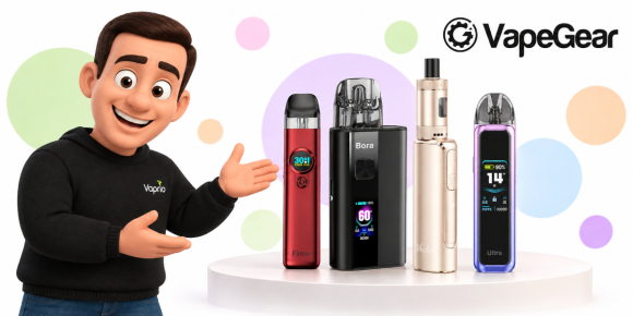 Veľké porovnanie VapeGear e-cigariet: ktorý vape si vybrať?