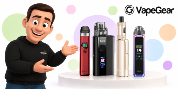 Veľké porovnanie VapeGear e-cigariet: ktorý vape si vybrať?