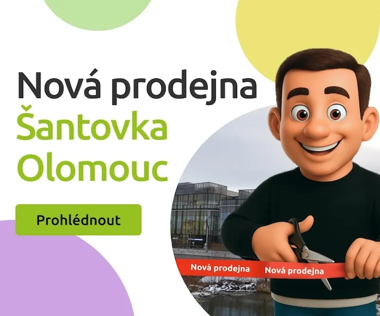 Nová prodejna Olomouc Šantovka