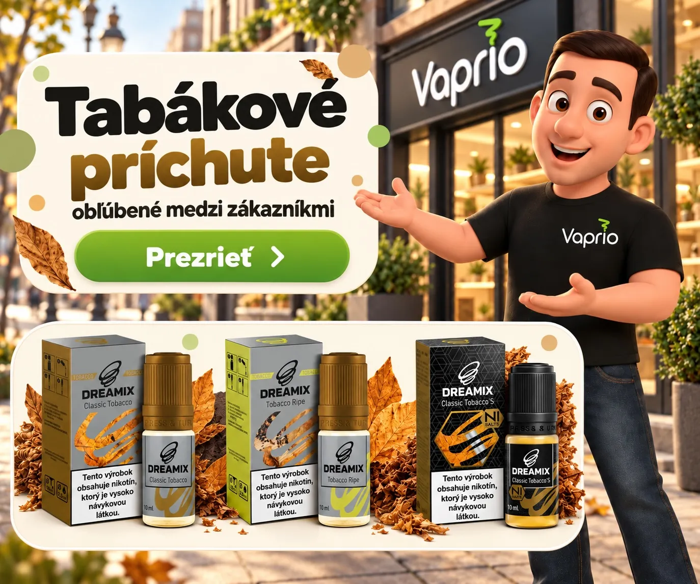 Nej tabak prichute