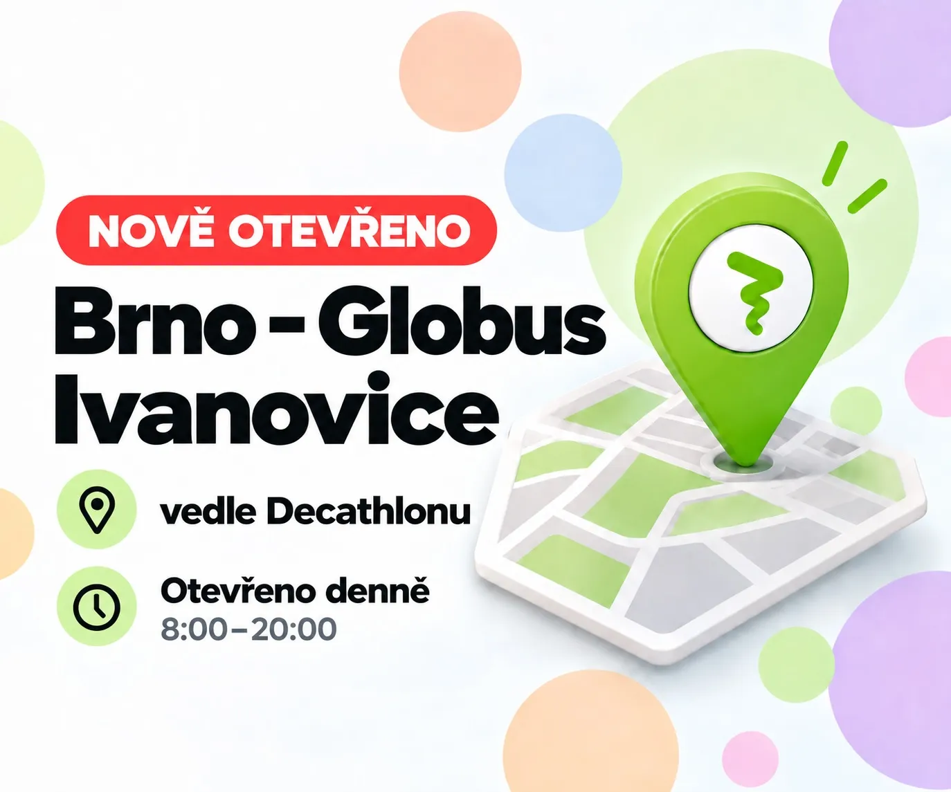 Brno - Ivanovice nová prodejna