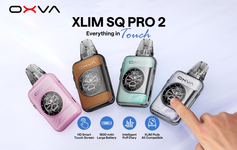 OXVA Xlim SQ Pro 2: vše na jeden dotyk.