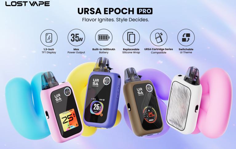 Lost Vape Ursa Epoch Pro: Chuť startuje, styl určuje!
