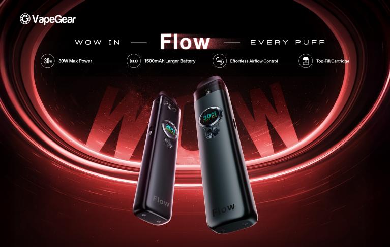 VapeGear Flow: Dokonalost v každém potažení.
