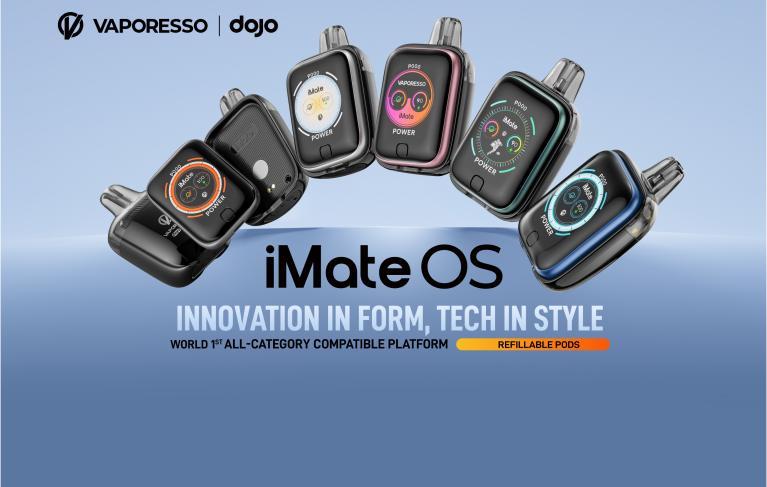 Vaporesso iMate OS: Když se design potká s technologií.