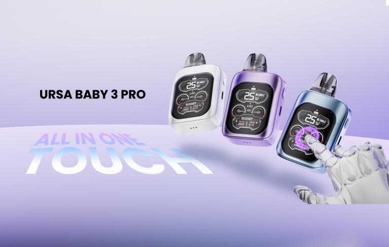 LostVape URSA BABY 3 PRO: Vše na jeden dotek.
