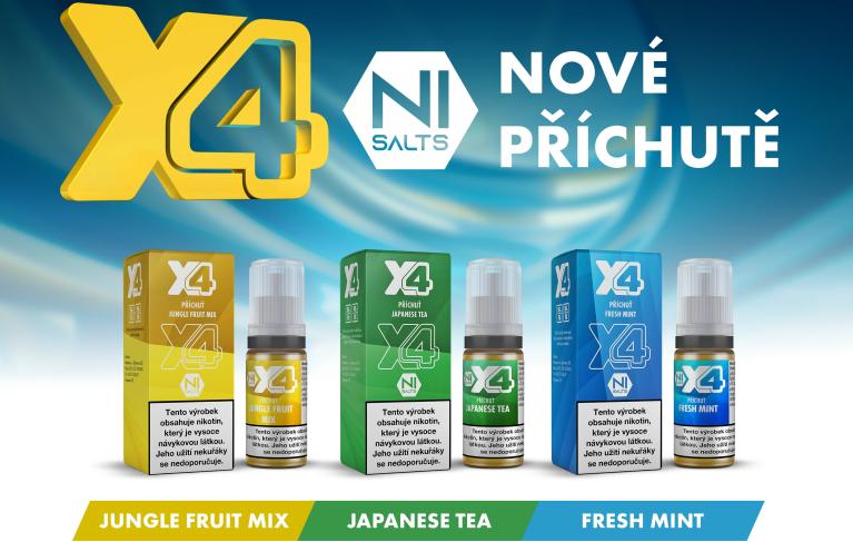 Vitaestyle X4: Nové příchutě!