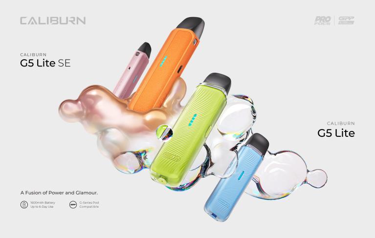 Uwell Caliburn G5 Lite/SE: Spojení síly a elegance.