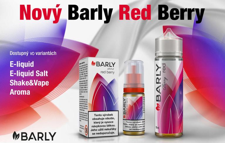 Vitaestyle Nový BARLY Red Berry: Keď tabak dostane šťavu