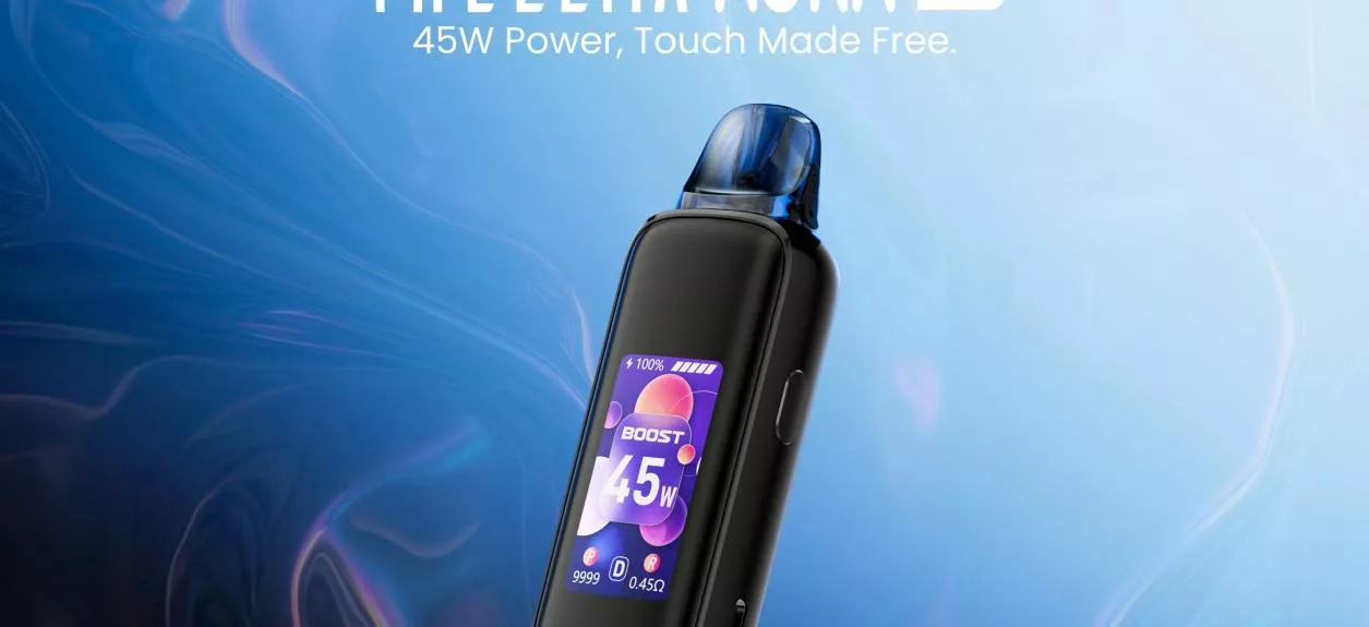 Lost Vape Thelema Aura 45: Bezdotyková síla 45W.