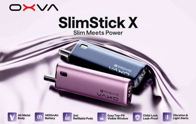 SlimStick X: Tenký s velkou silou!