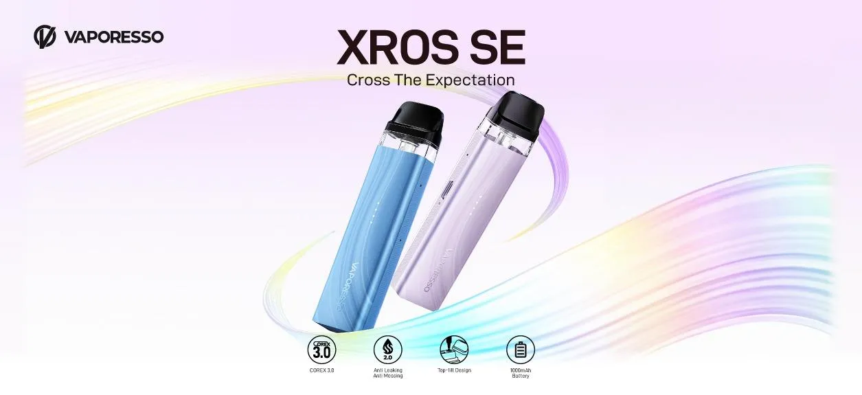 Vaporesso XROS SE: Více, než očekáváte.
