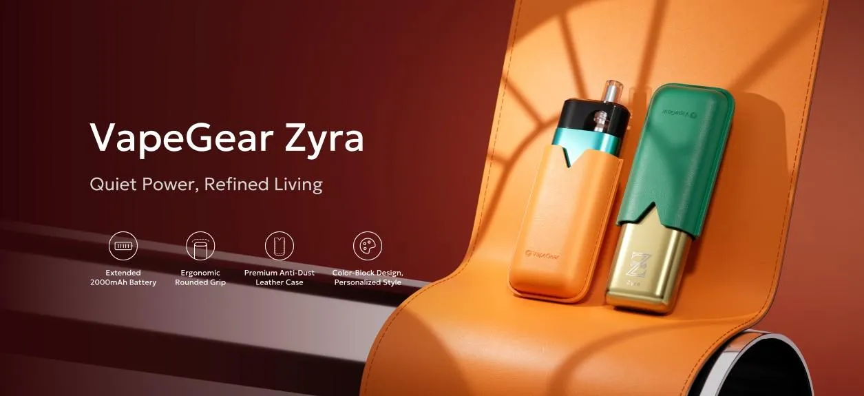 VapeGear Zyra: Dokonalý výkon a propracovaný styl.