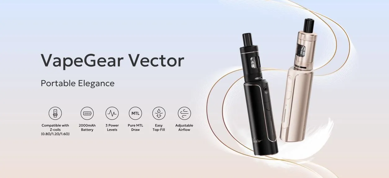 VapeGear Vector: Prenosná elegancia