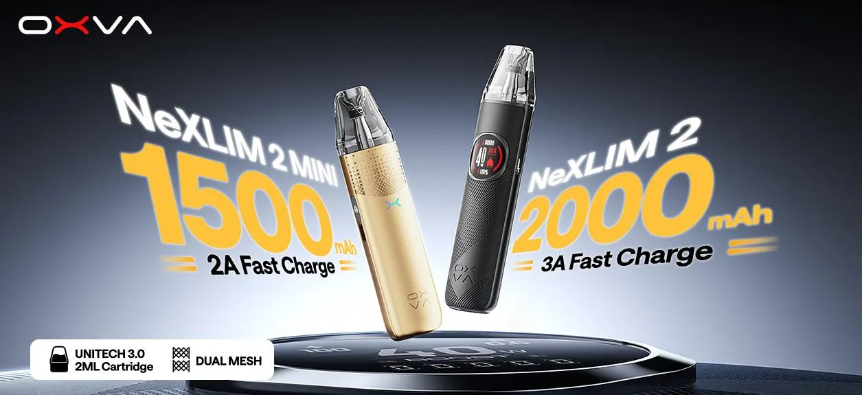 OXVA Nexlim 2 / Mini: Nabij, naplň a jeď!