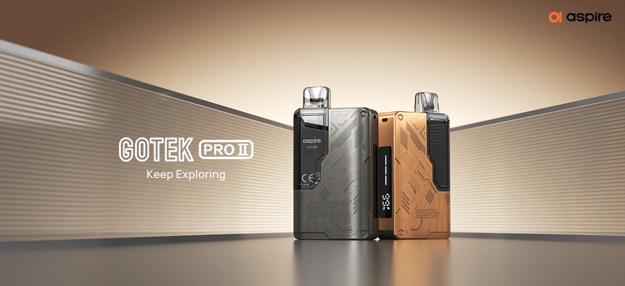 Aspire Gotek Pro II: Neprestávaj objavovať