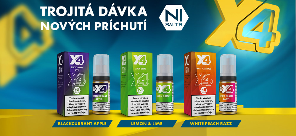 Vitaestyle X4: Trojitá dávka nových príchutí