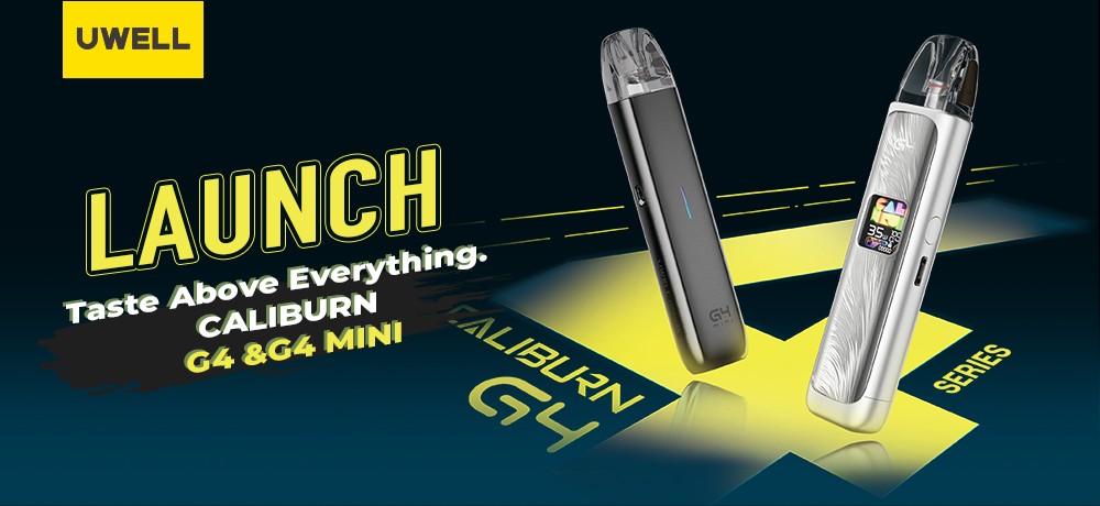 Uwell Caliburn G4 & G4 mini: chuť nade vše.