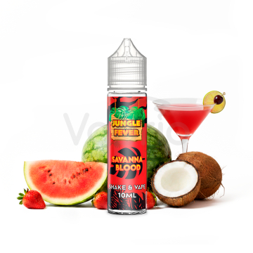 Jungle Fever - Savanna Blood (Červené ovocie s kokosom) - Shake and Vape