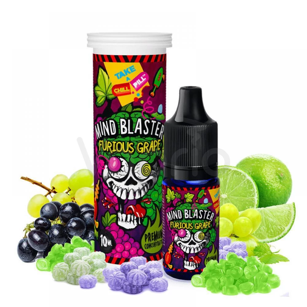 CHILL PILL - Hrozno (Mind Blaster - Furious Grape) príchuť