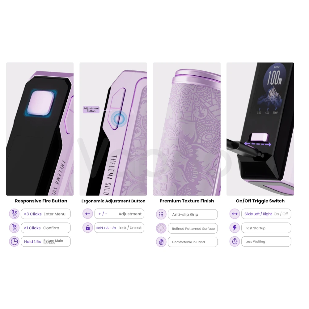 Lost Vape Thelema Solo 100 Pro Box Mód