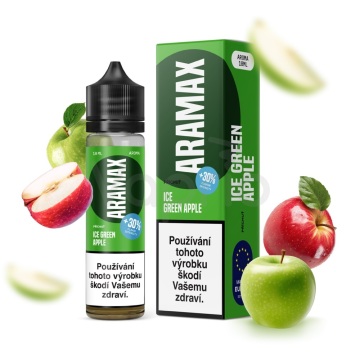 Aramax S&V - Ice Green Apple (Chladivé zelené jablko)