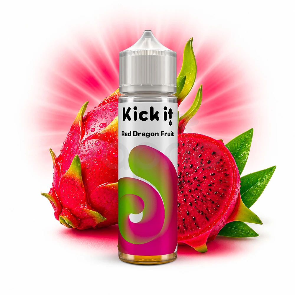 Kickit Červené dračí ovoce (Red Dragon Fruit) - Shake and Vape