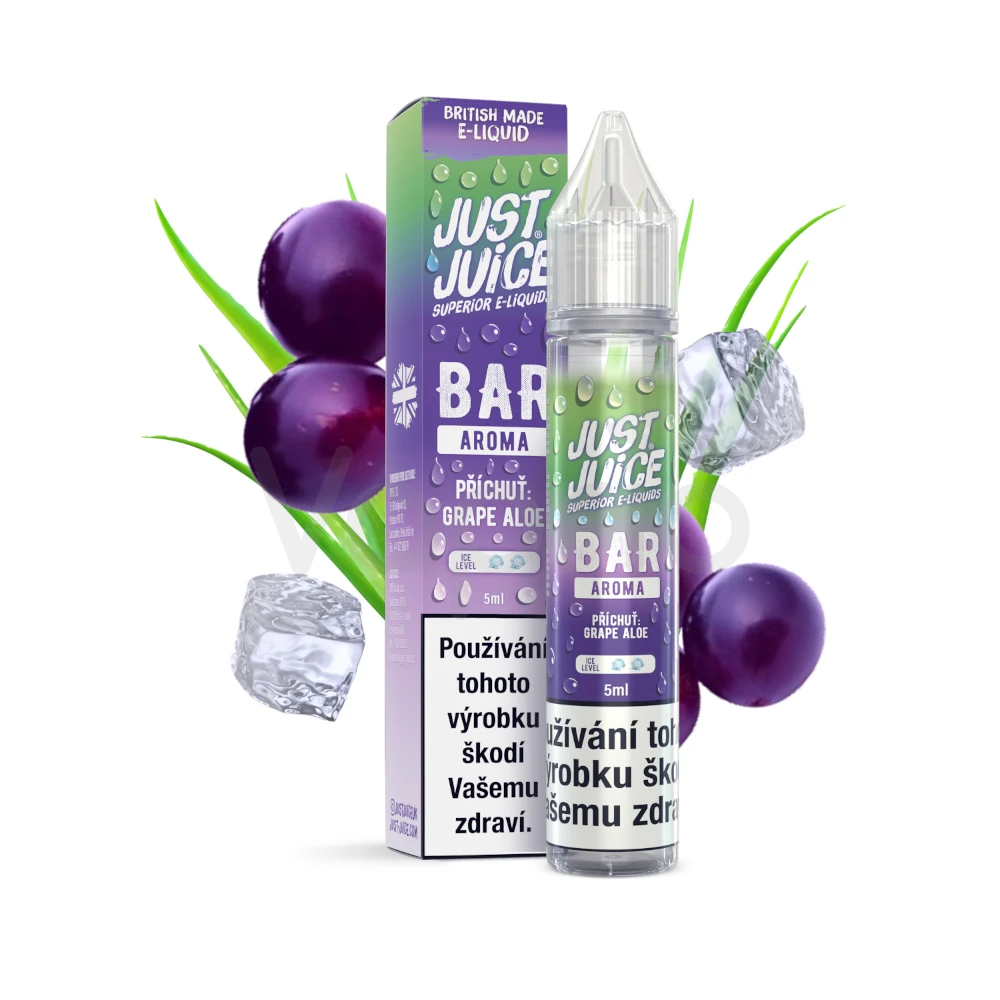 Just Juice Bar Range S&V - Grape Aloe (Chladivé hroznové víno a aloe) 5ml