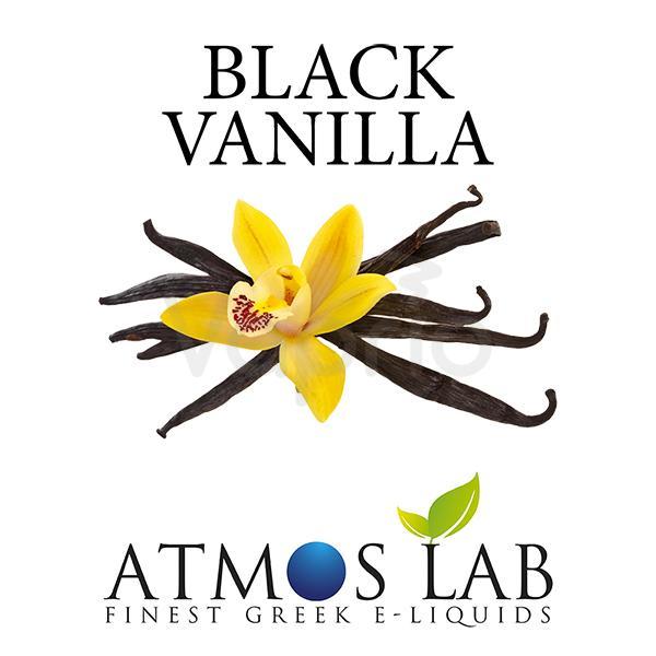 Černá vanilka / Black vanilla - příchuť Atmos Lab