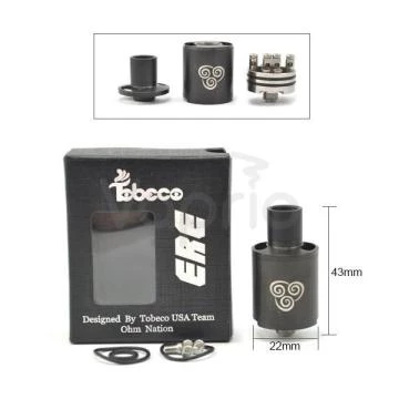 Tobeco ERE - černý RDA atomizér