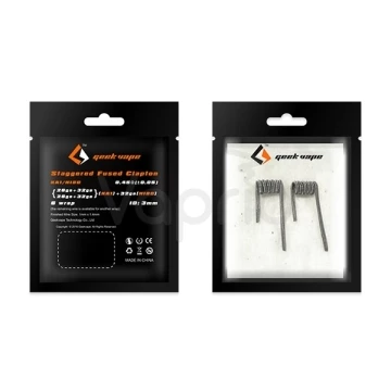 GeekVape Staggered Fused Clapton KA1/Ni80 spirálky - předmotané, 2ks