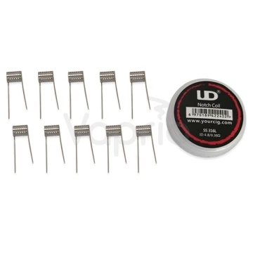 UD Notch Coil (SS316L, ID4.8X0.35ohm), 10ks