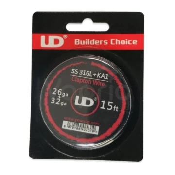 UD Clapton drát (26GA SS316L + 32GA KA1)