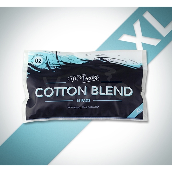 Fiber Freaks vata Cotton Blend Pads D2 - XL väčšie balenie