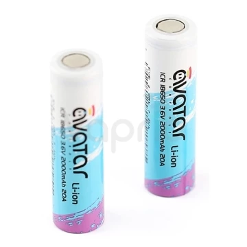 Avatar baterie ICR 18650 2000mAh - 10C 20A