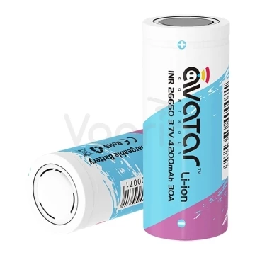 Avatar batéria INR 26650 4200mAh - 7C 30A