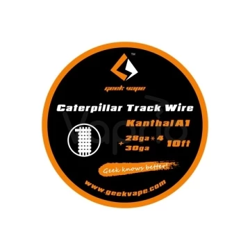 GeekVape Kanthal A1 Caterpillar Track Drôt, 3m