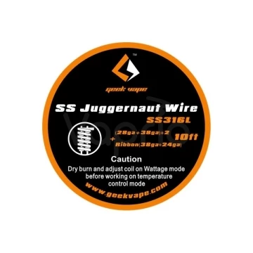 GeekVape SS Juggernaut Wire, 3m
