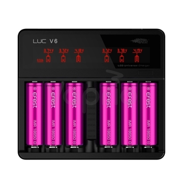 Efest LUC V6 nabíjačka - 6 slotov