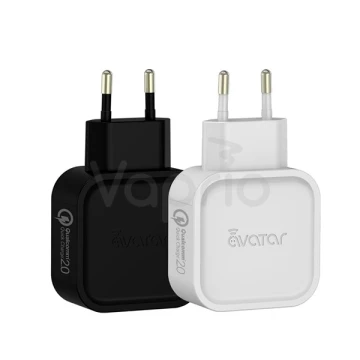 Univerzálny USB-AC adaptér Avatar Quick Charge 2.0