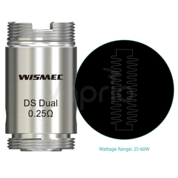 Žhaviaca hlava Wismec DS Dual Coil pre ORMA/Motiv