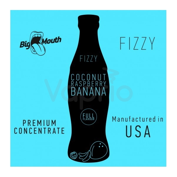 Príchuť Big Mouth FIZZY - Kokos, malina, banán