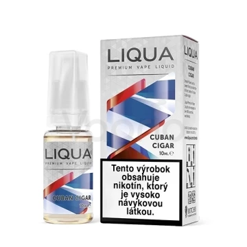 Kubánska cigara - Cuban Cigar - LIQUA Elements